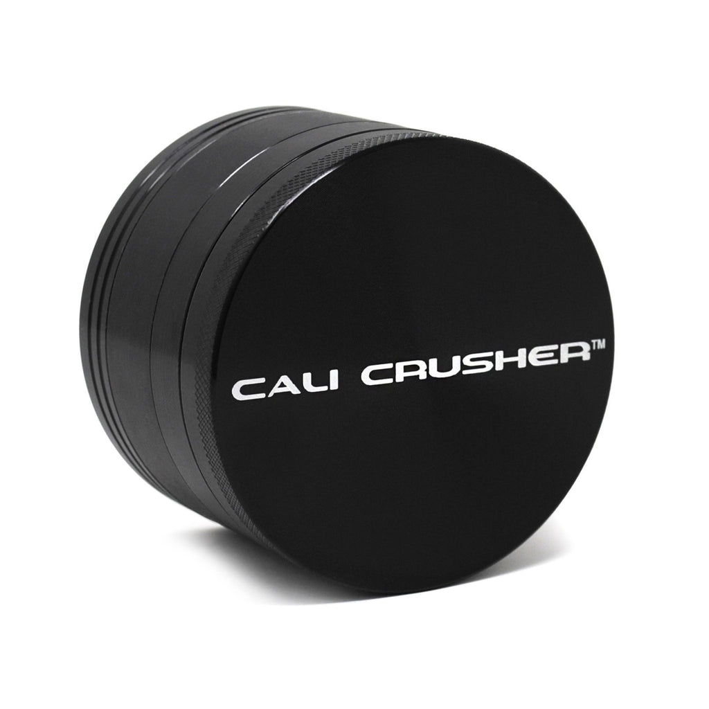Cali Crusher®: 2.5" 4 Piece Hard Top Grinder - Black